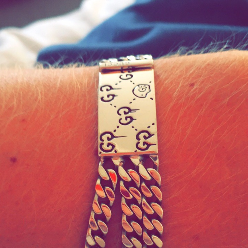Gucci Sterling Silver Bracelet